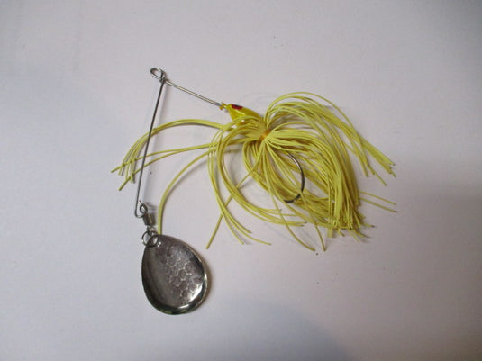 Used Yellow Spinner Bait Lure